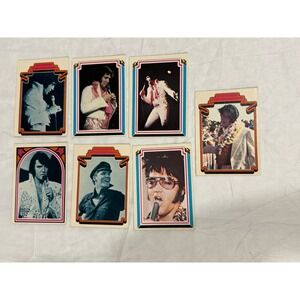 1978 Boxcar  Elvis‎ Cards - Total Of 7 Cards Included #21,32,35,39,46,52,63